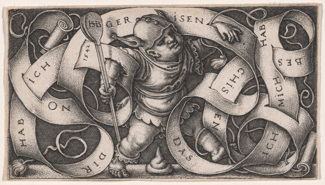 De kleine lolbroek door Hans Sebald Beham