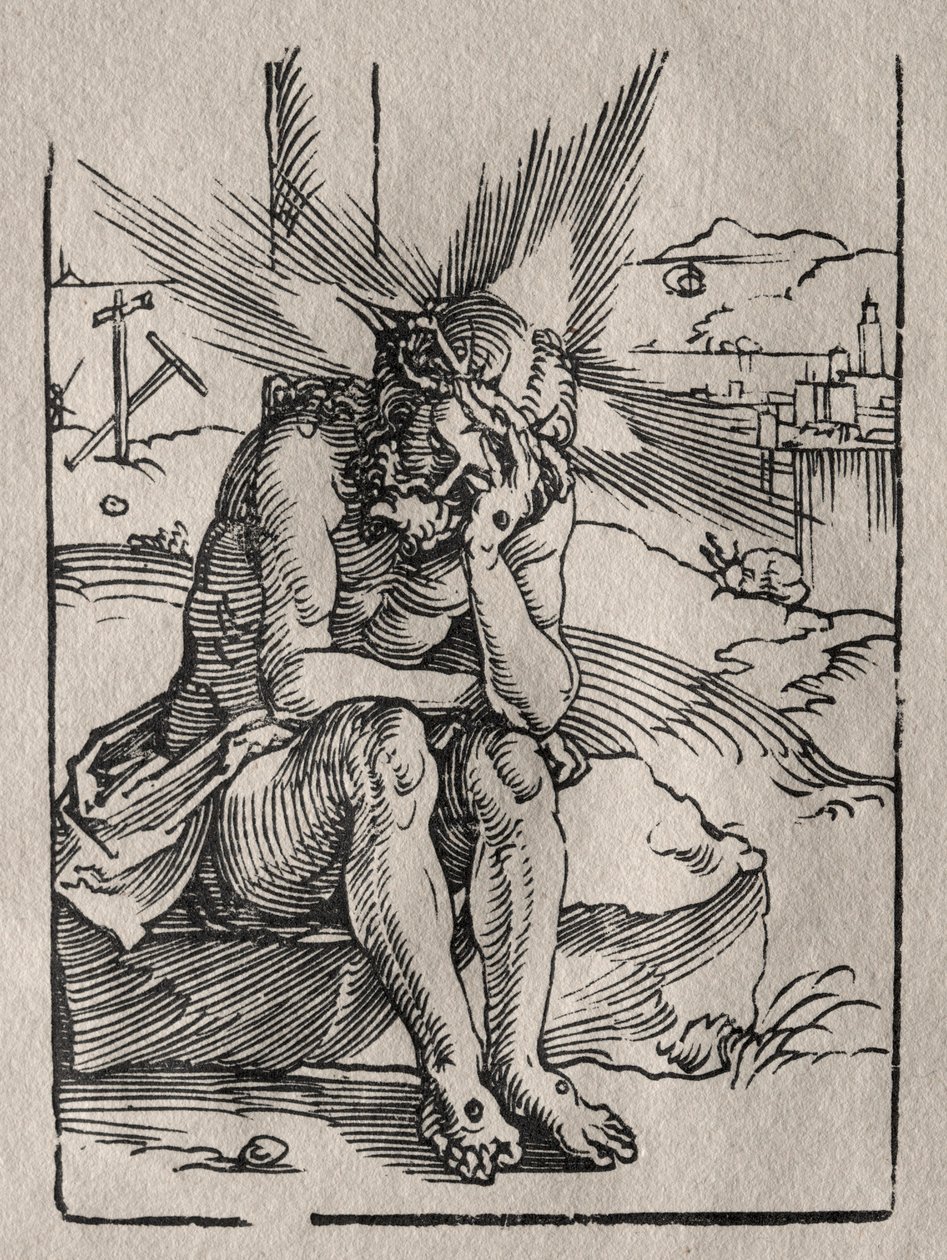 De Man van Smarten door Hans Sebald Beham