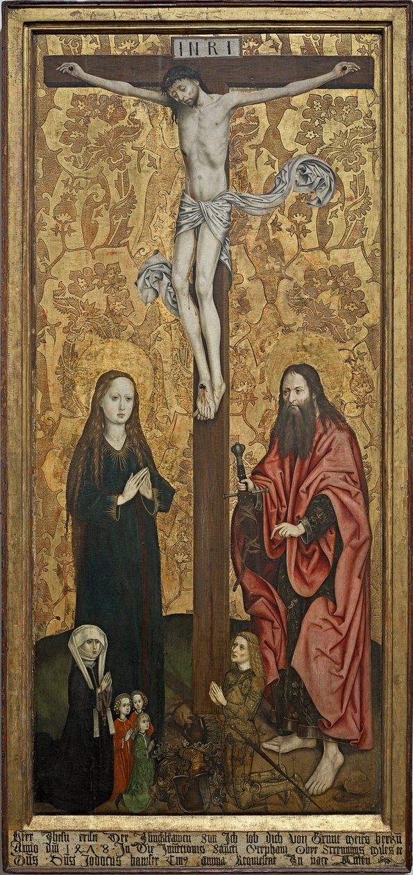 Epitaph van Jodok Hauser door Hans Siebenbürger