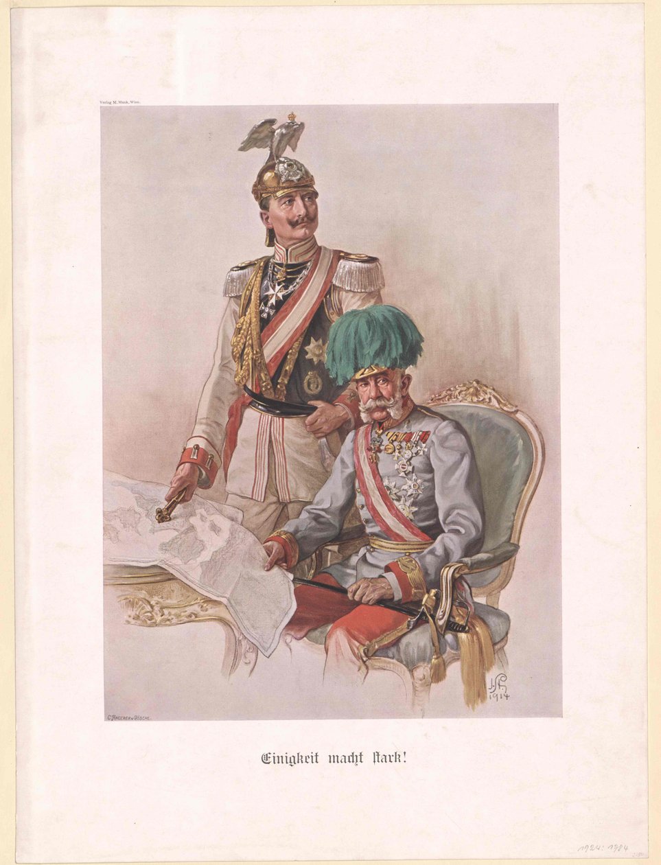 Keizer van Oostenrijk Frans Jozef I door Hans Stalzer
