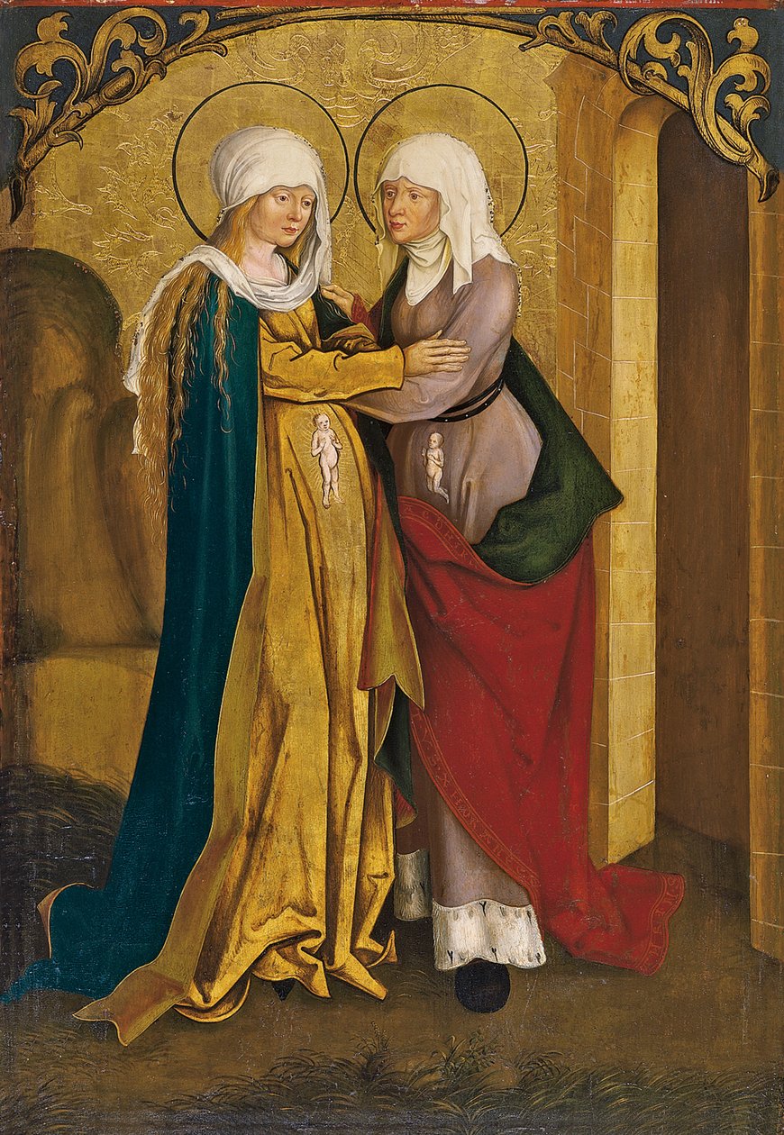 De Visitatie, ca. 1505 door Hans Strüb