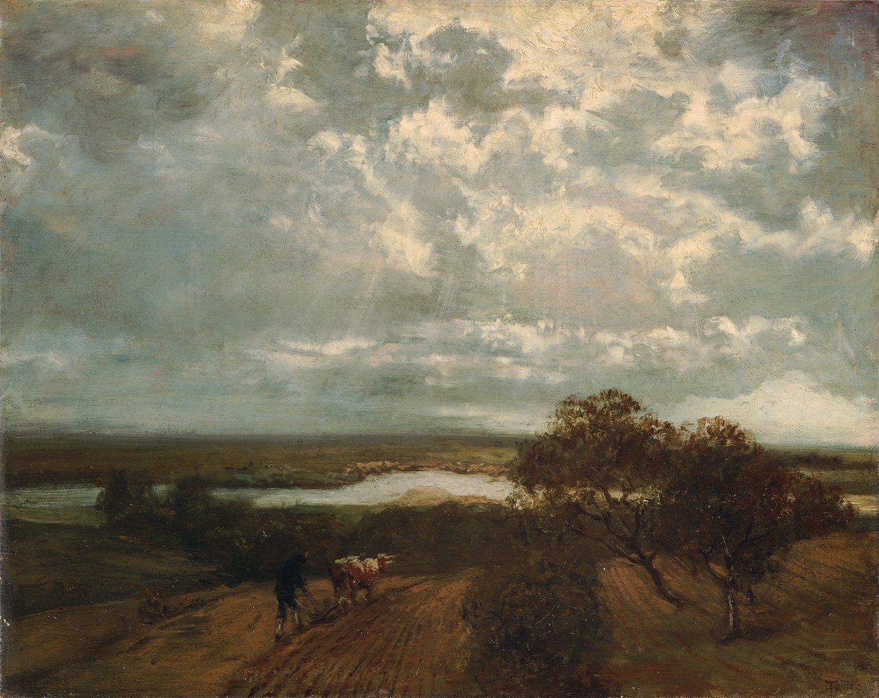 Mainlandschap door Hans Thoma