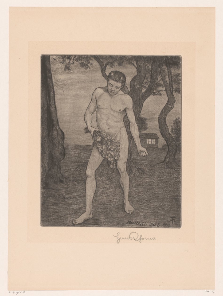 Zaaier door Hans Thoma