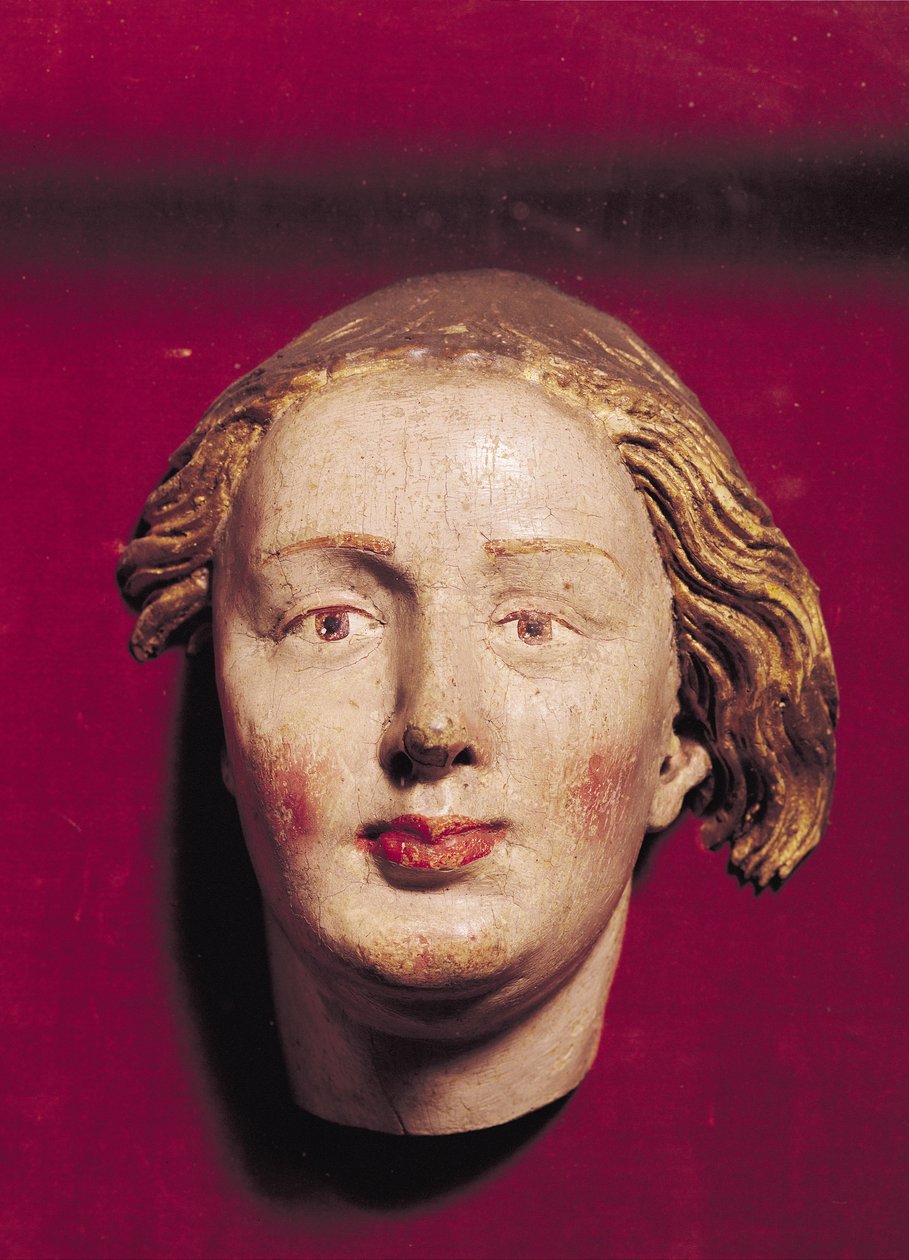 Hoofd van een heilige, ca. 1520 door Hans Weiditz