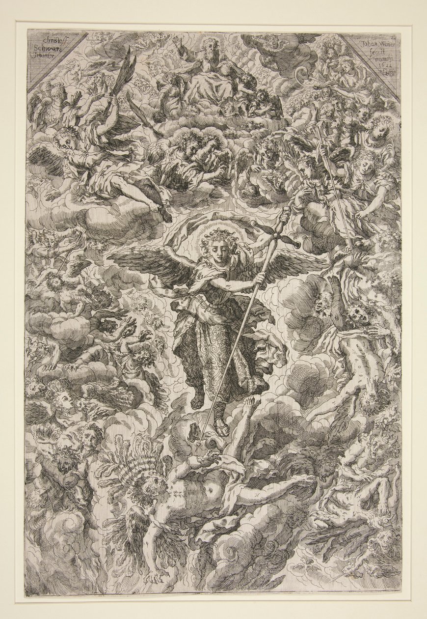 De val van Lucifer door Hans Weiner