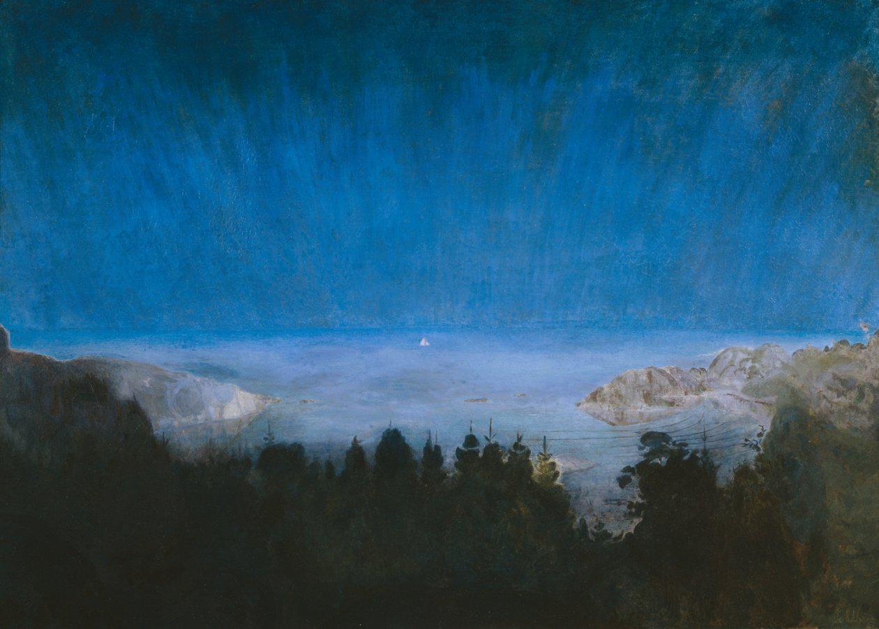 Van Kjerringvik door Harald Oscar Sohlberg