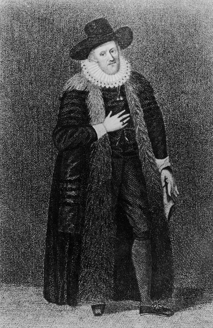 Edward Alleyne (1566-1626) door Harding