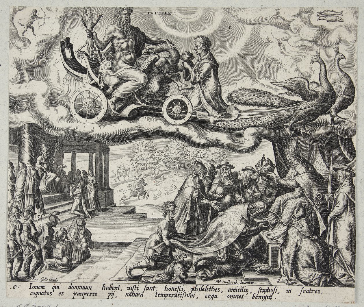 Jupiter door Harmen Jansz. Muller