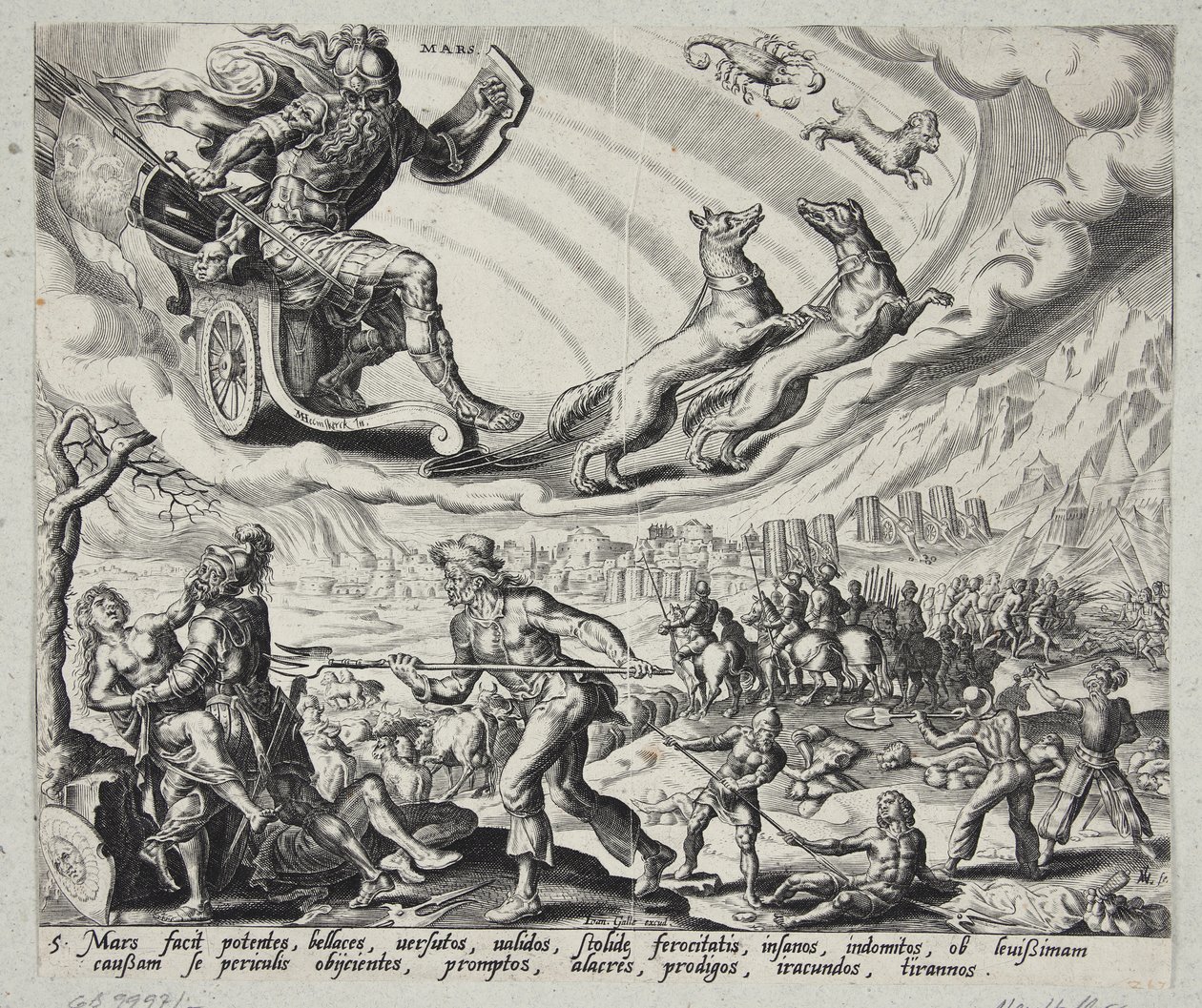 Mars door Harmen Jansz. Muller