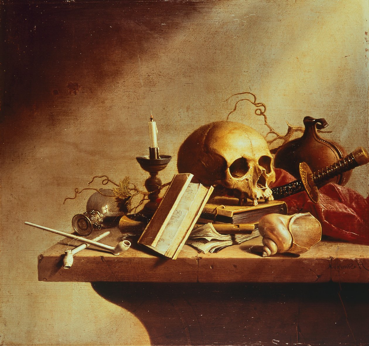 Vanitas door Harmen van Steenwyck