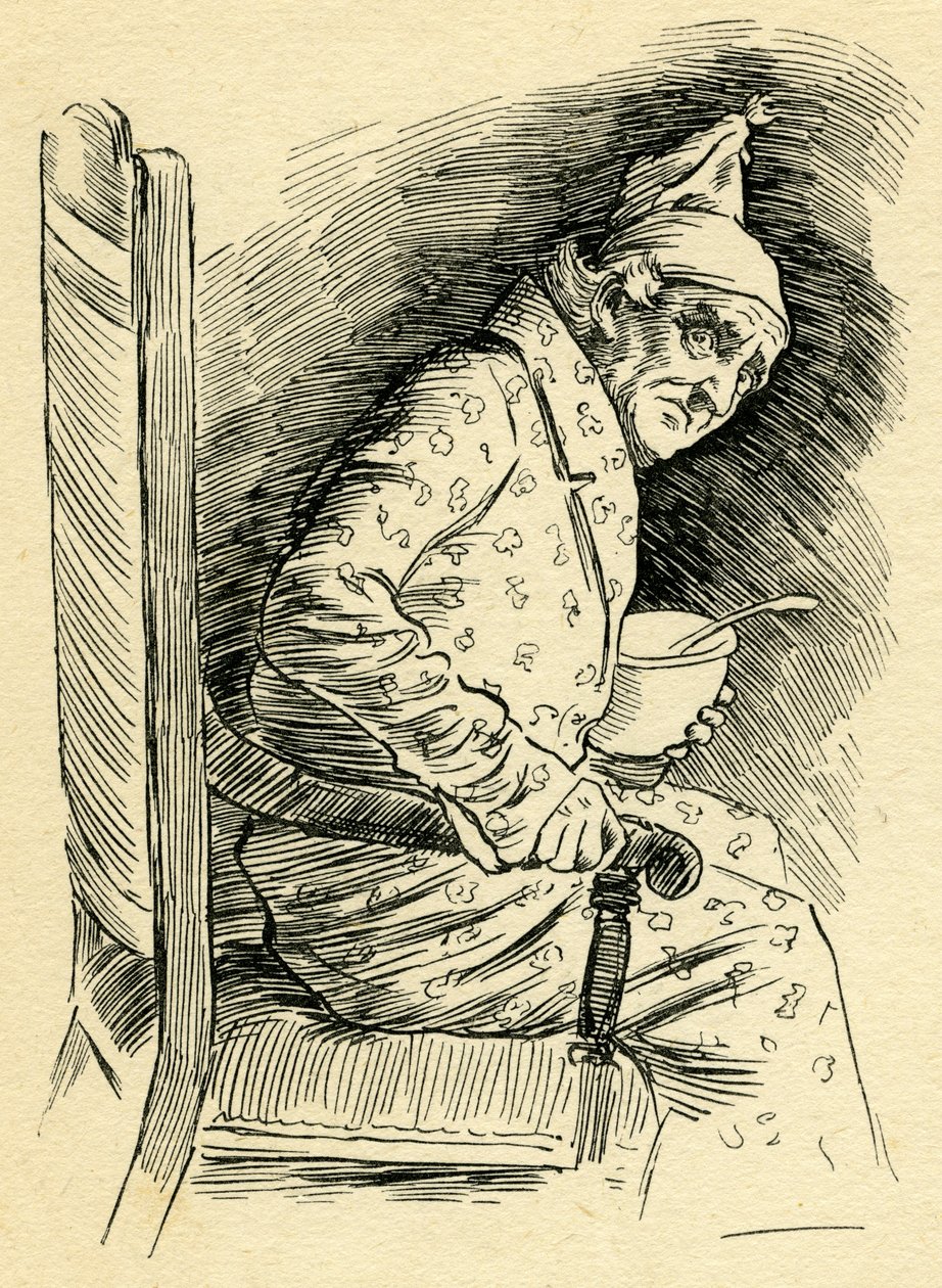 Een kerstlied door Charles Dickens door Harold Copping