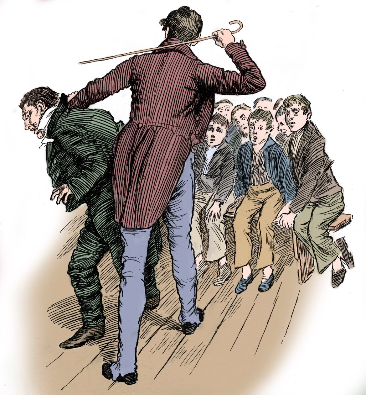 Nicholas Nickleby door Charles Dickens door Harold Copping