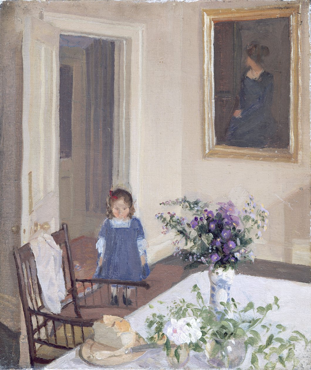 Interieur, ca. 1907 door Harold Gilman