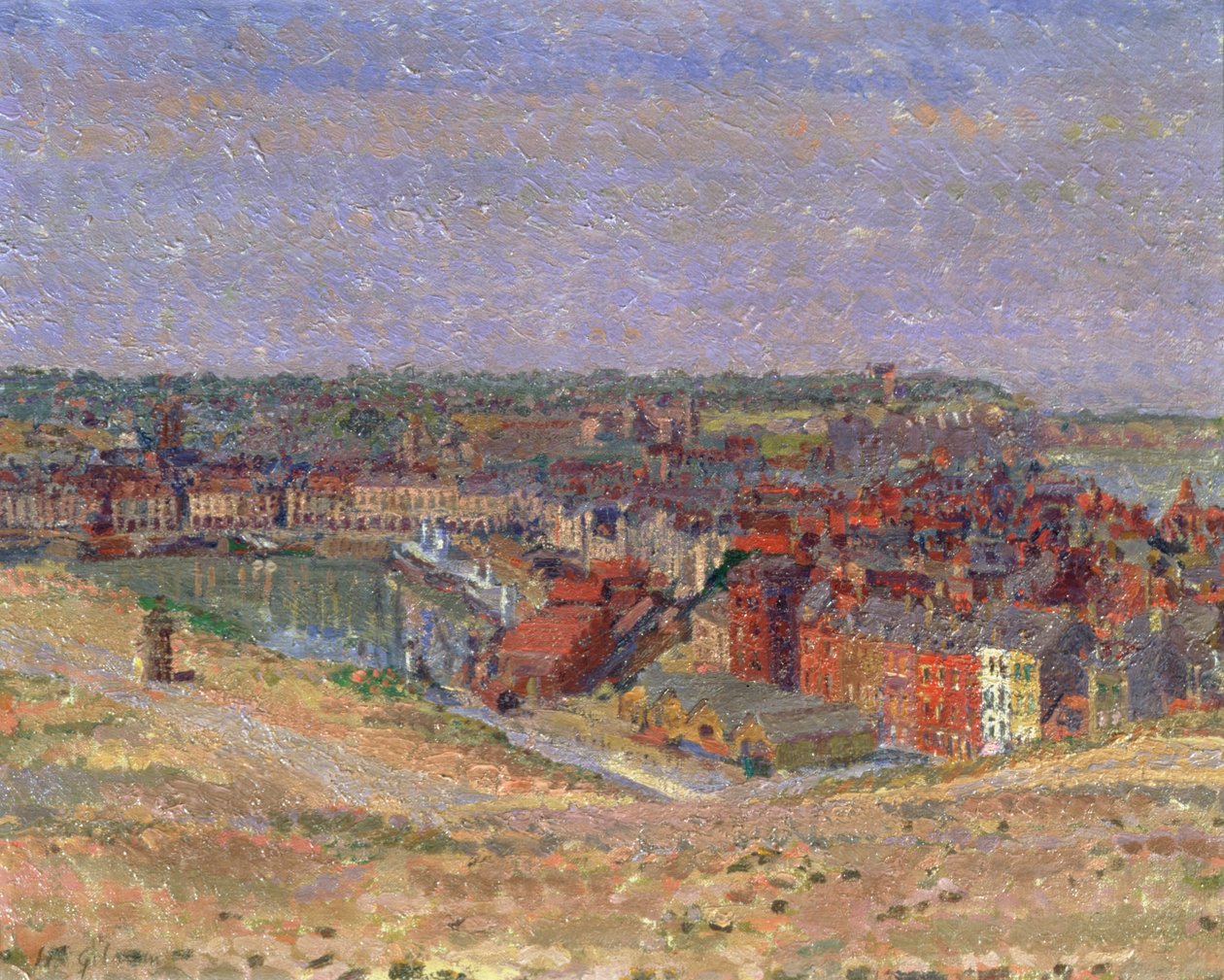 Dieppe, ca.1911 door Harold Gilman
