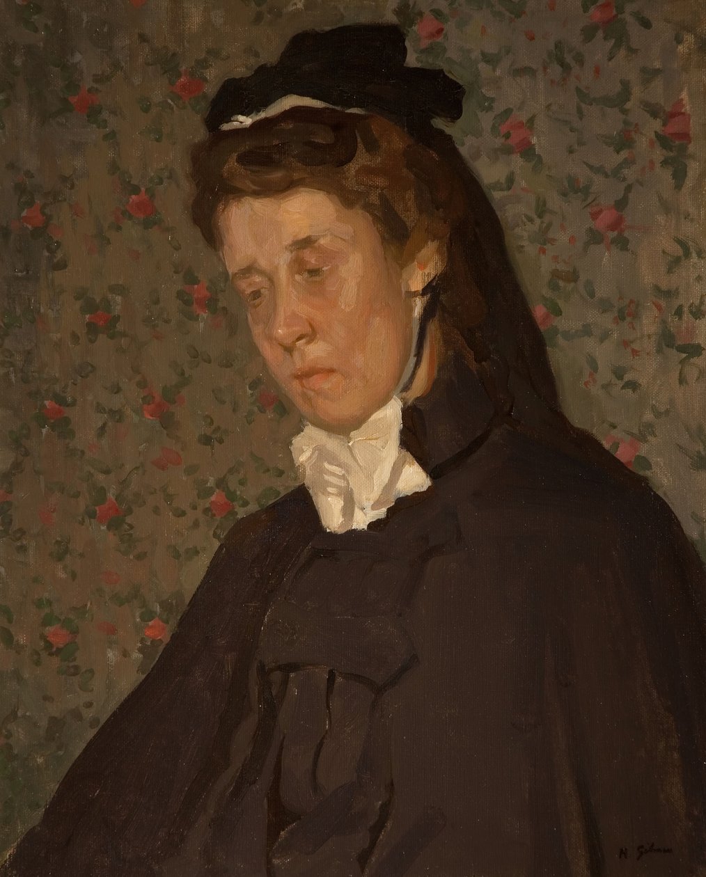 De verpleegster door Harold Gilman