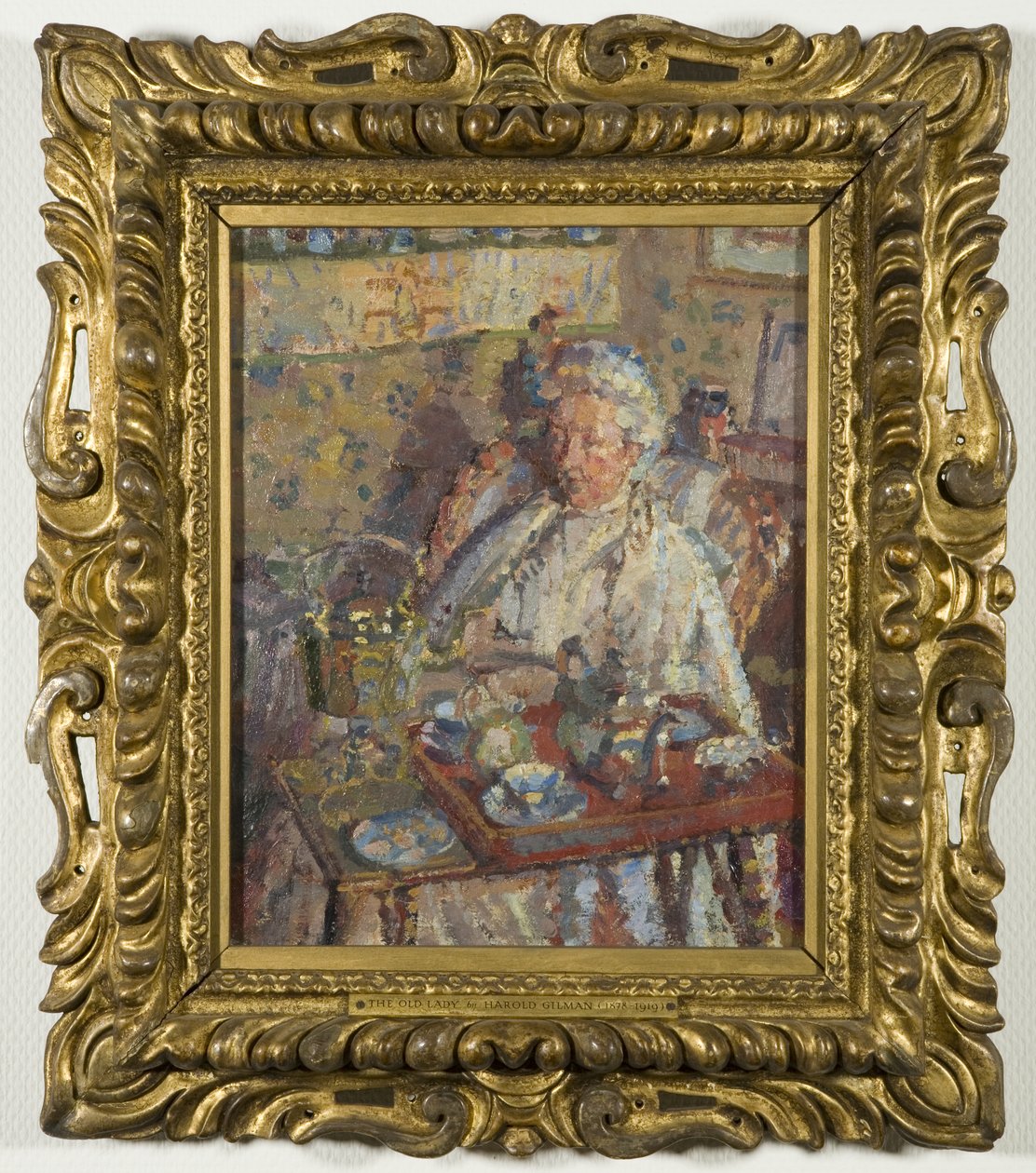 De Oude Dame door Harold Gilman