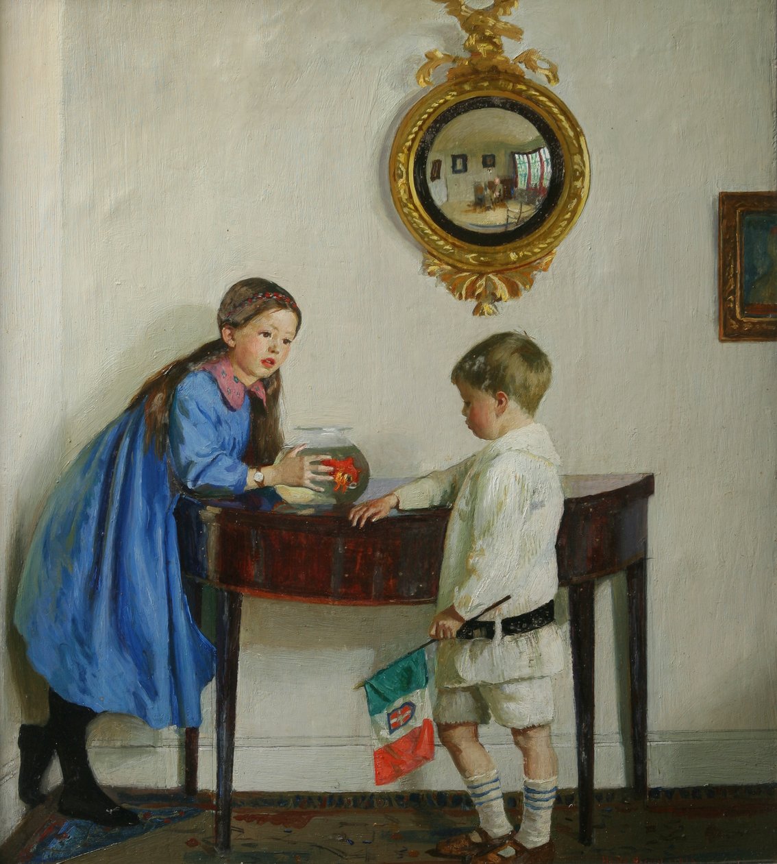 Laura en Paul Jewill Hill door Harold Harvey