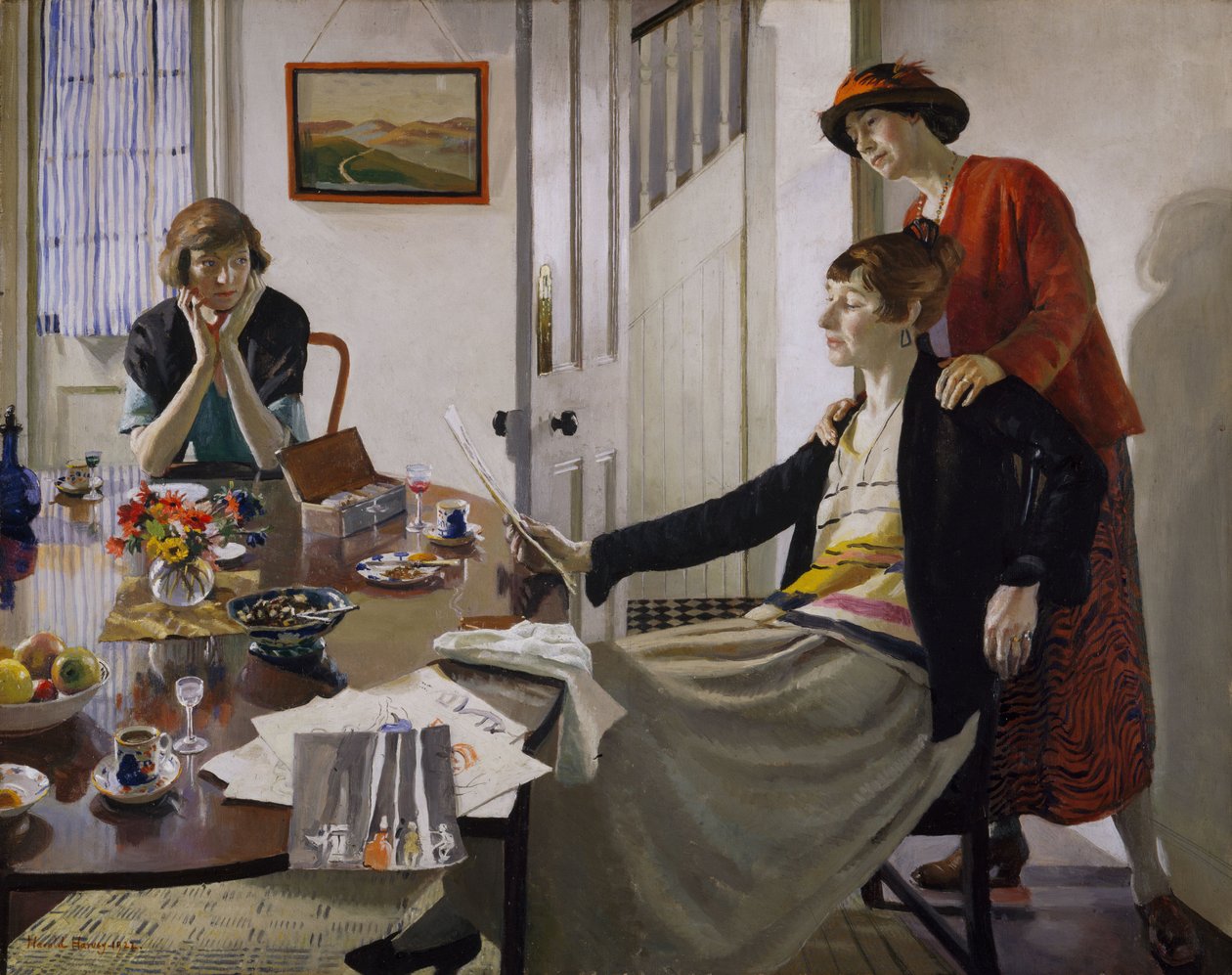 De Critici door Harold Harvey
