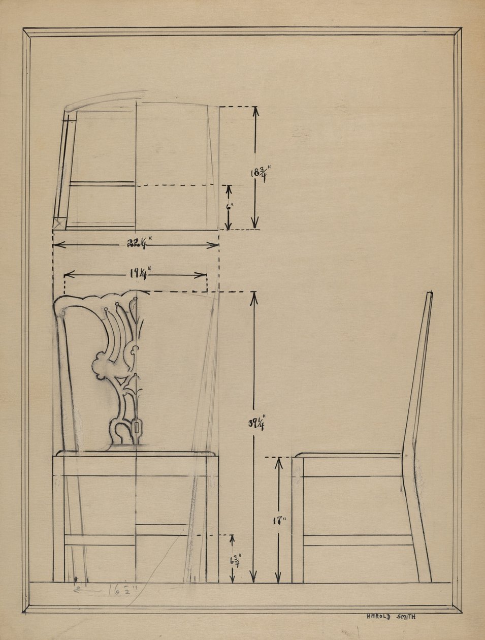 Stoel door Harold Smith