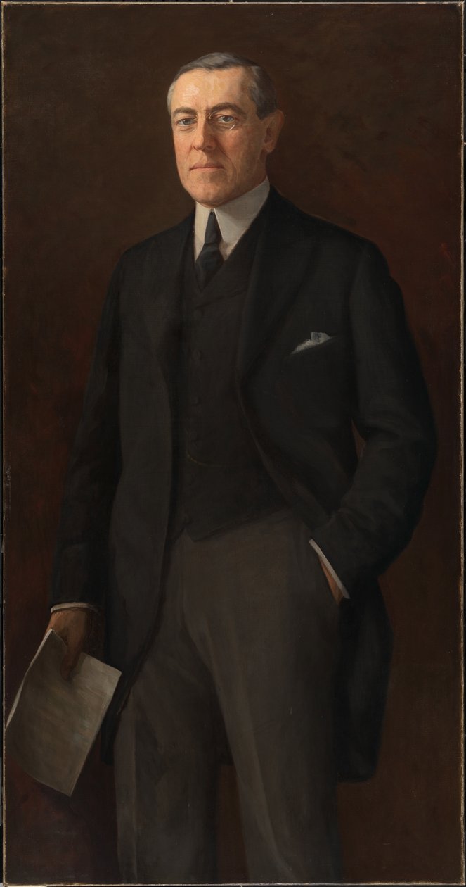 Woodrow Wilson, 1919 door Harriet Anderson Stubbs Murphy