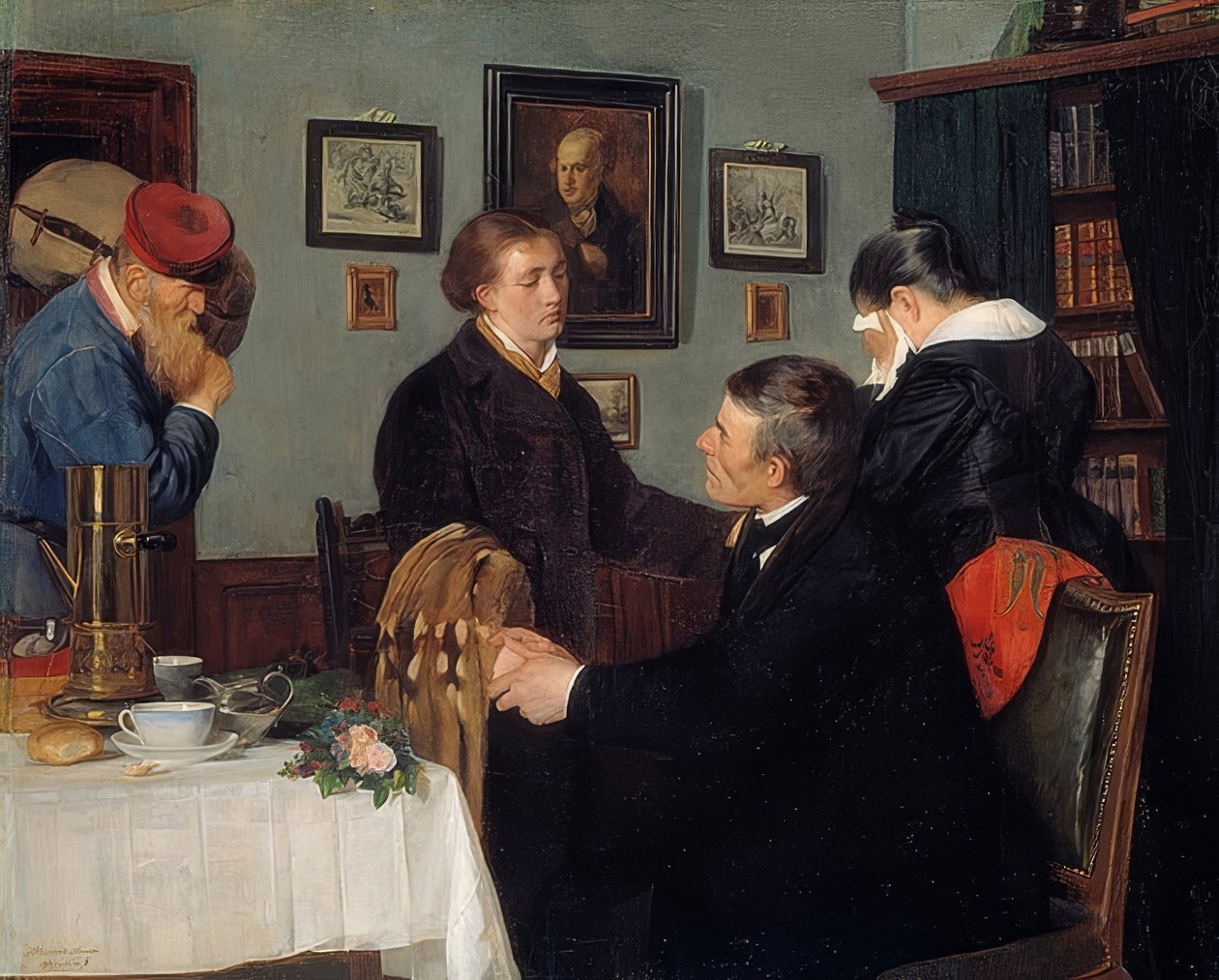 Afscheid door Harriet Backer