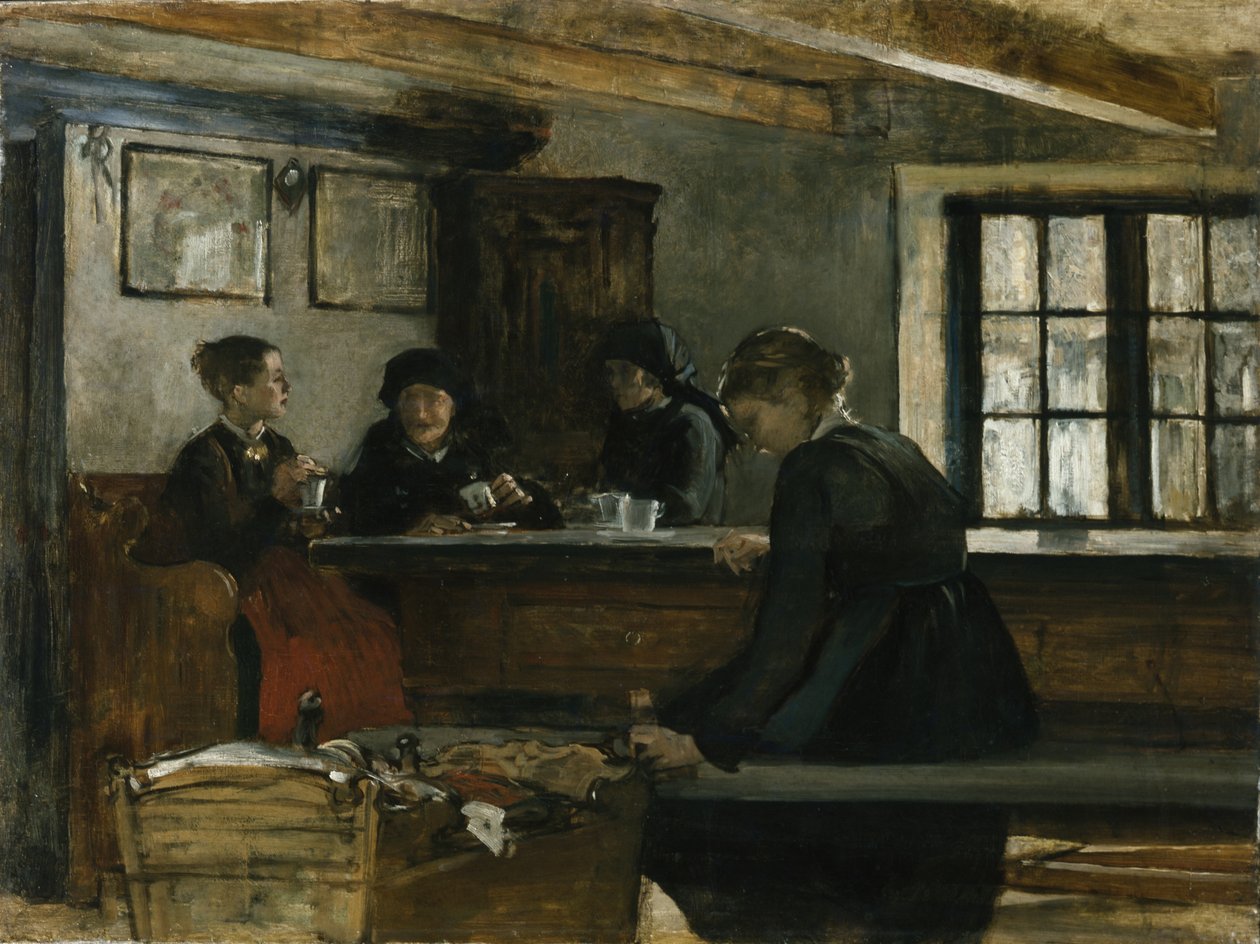 Boerenkeuken door Harriet Backer