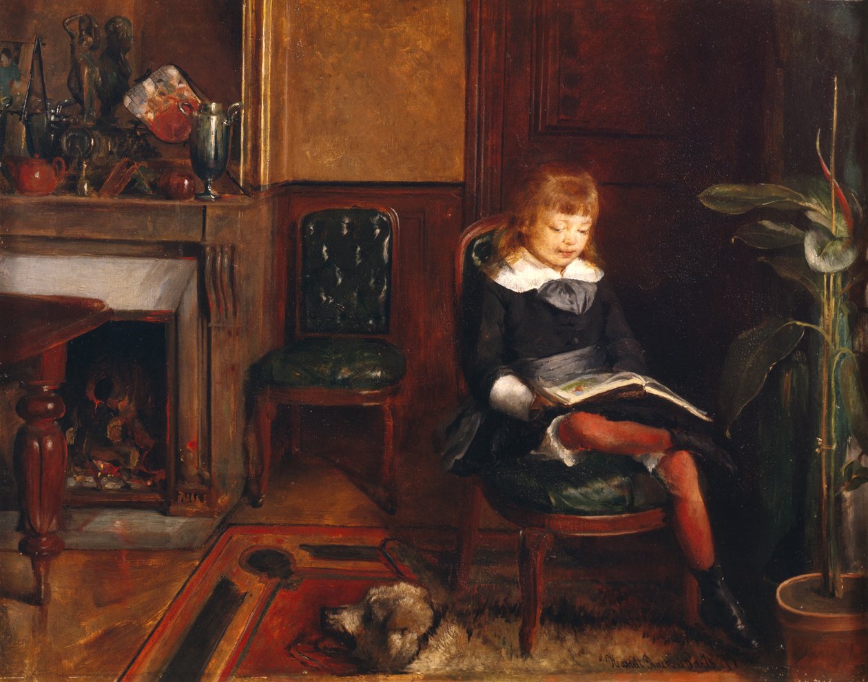 Geen titel door Harriet Backer