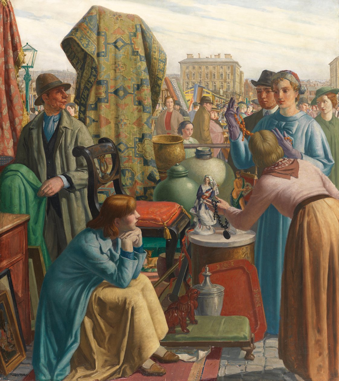 De Caledonische Markt door Harry Morley