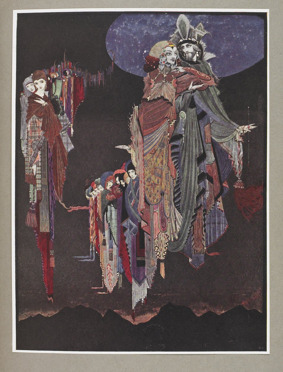 Monas en Una door Harry Clarke