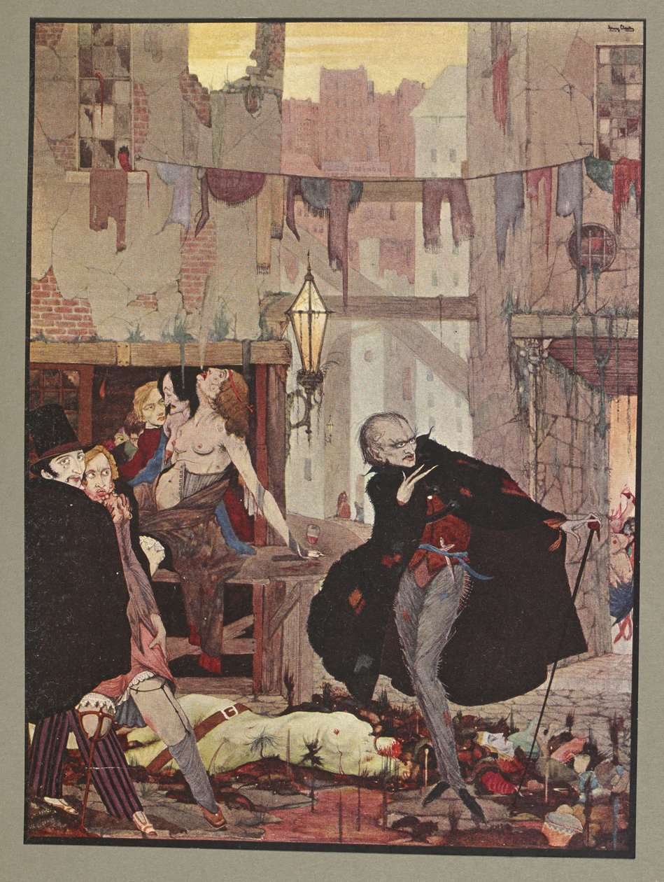 De man van de menigte door Harry Clarke