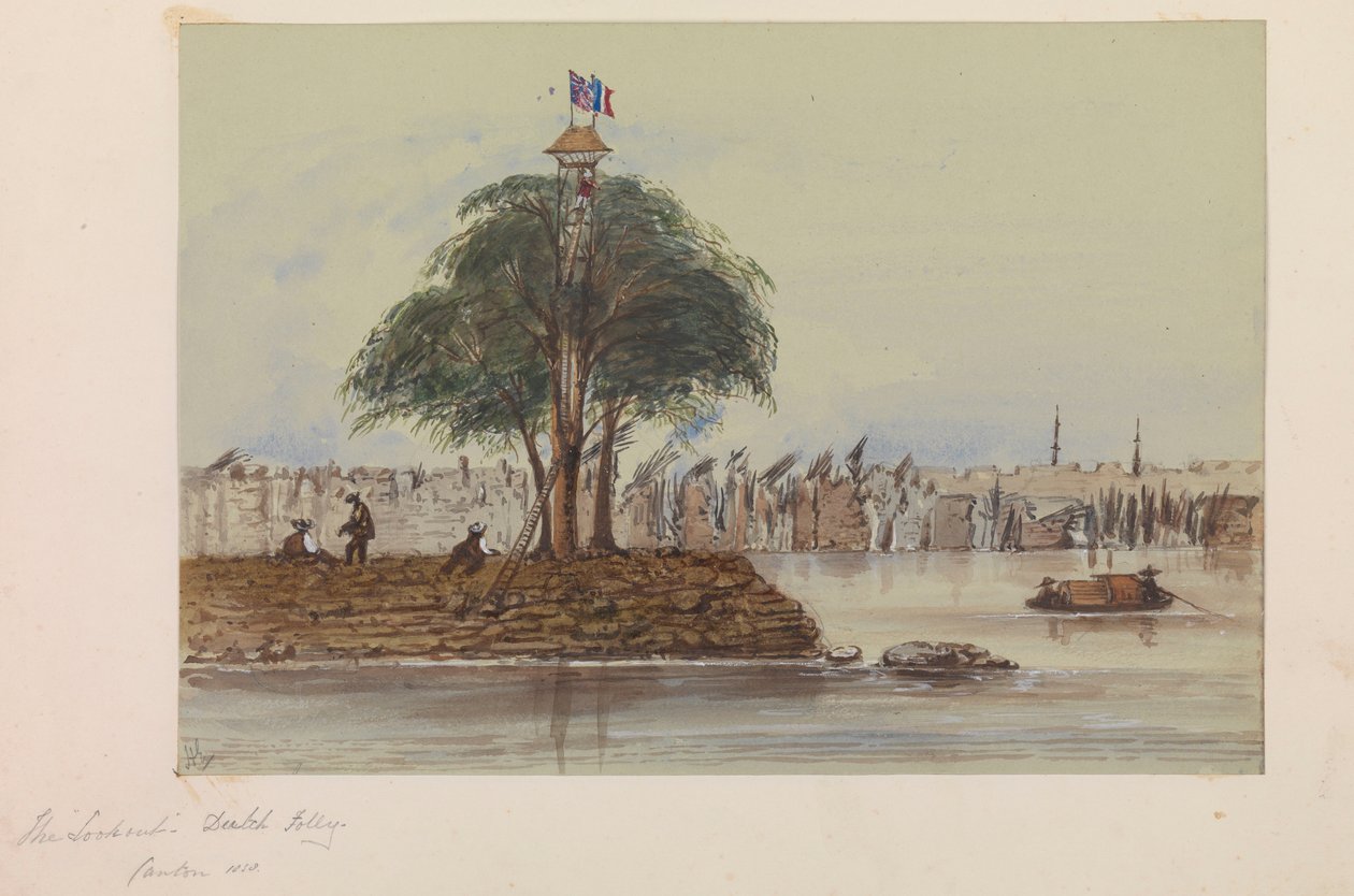 Nederlandse dwaasheid, Canton 1858 door Harry Edmond Edgell