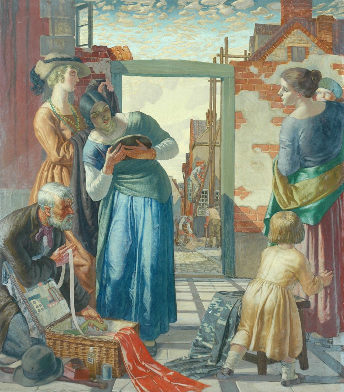 De Marskramer, c.1924 door Harry Morley