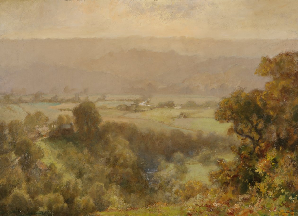 Landschap door Harry William Adams
