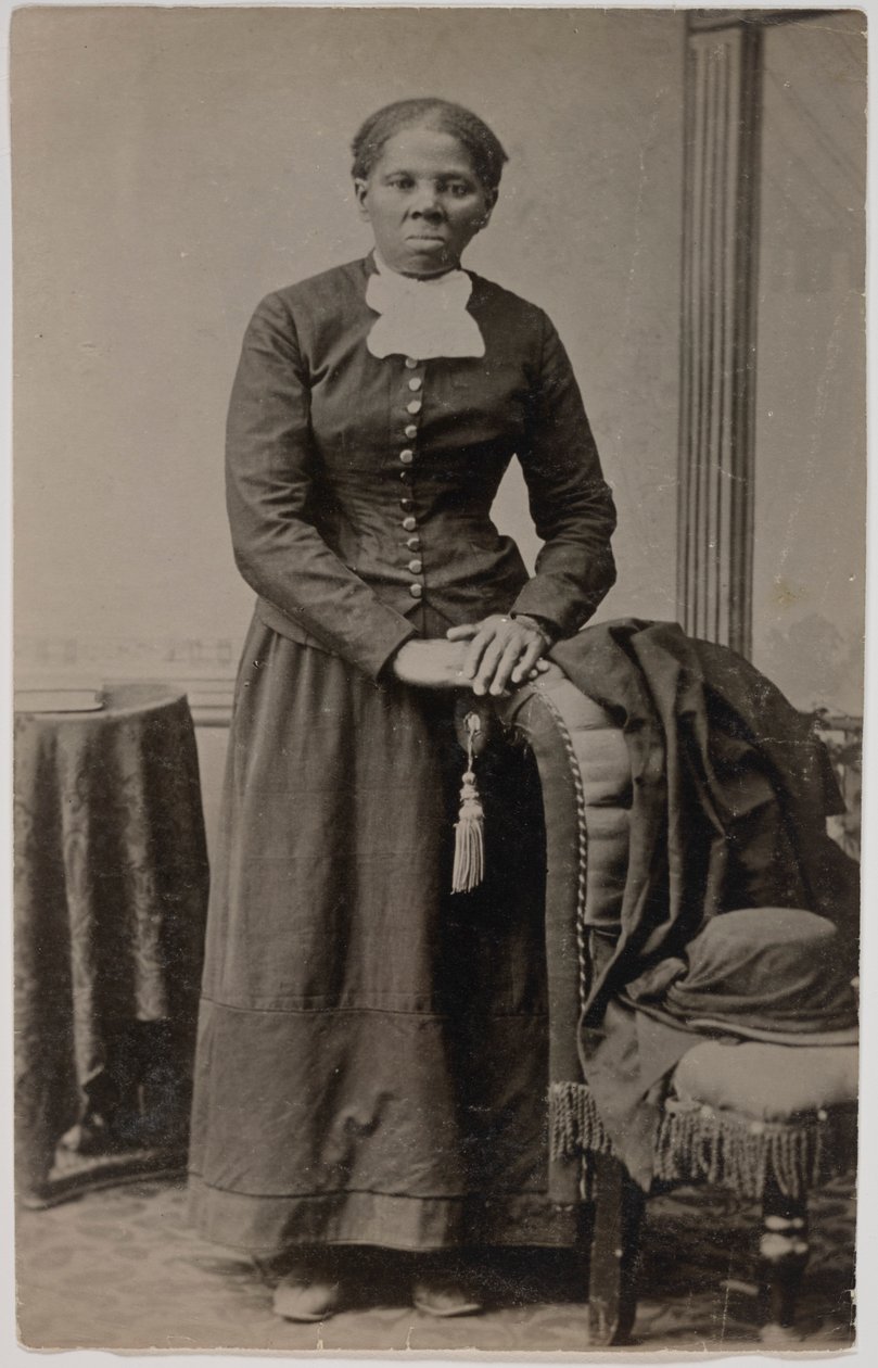 Matte collodiumafdruk van Harriet Tubman door Harvey B. Lindsley
