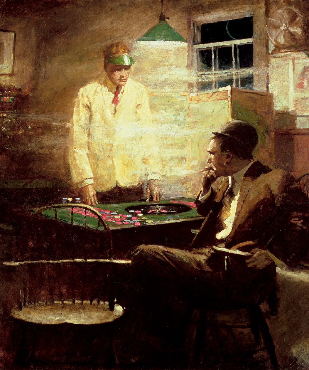 De Gokker door Harvey T. Dunn