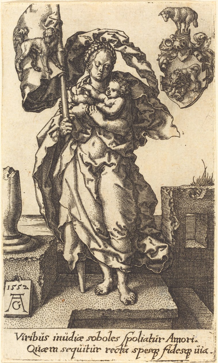 Mededogen door Heinrich Aldegrever