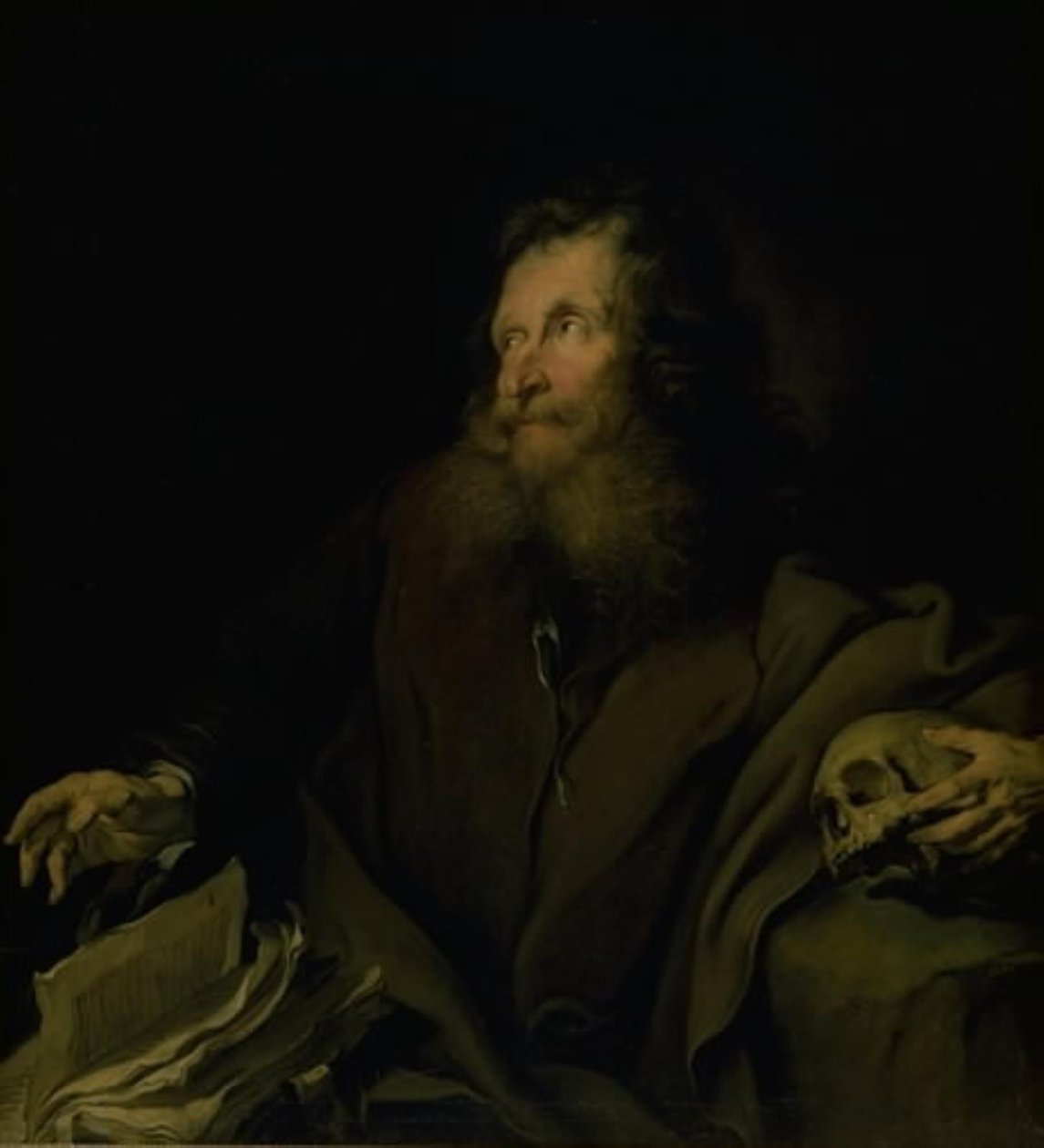 Simon als St. Hiëronymus door Heinrich Dittmers