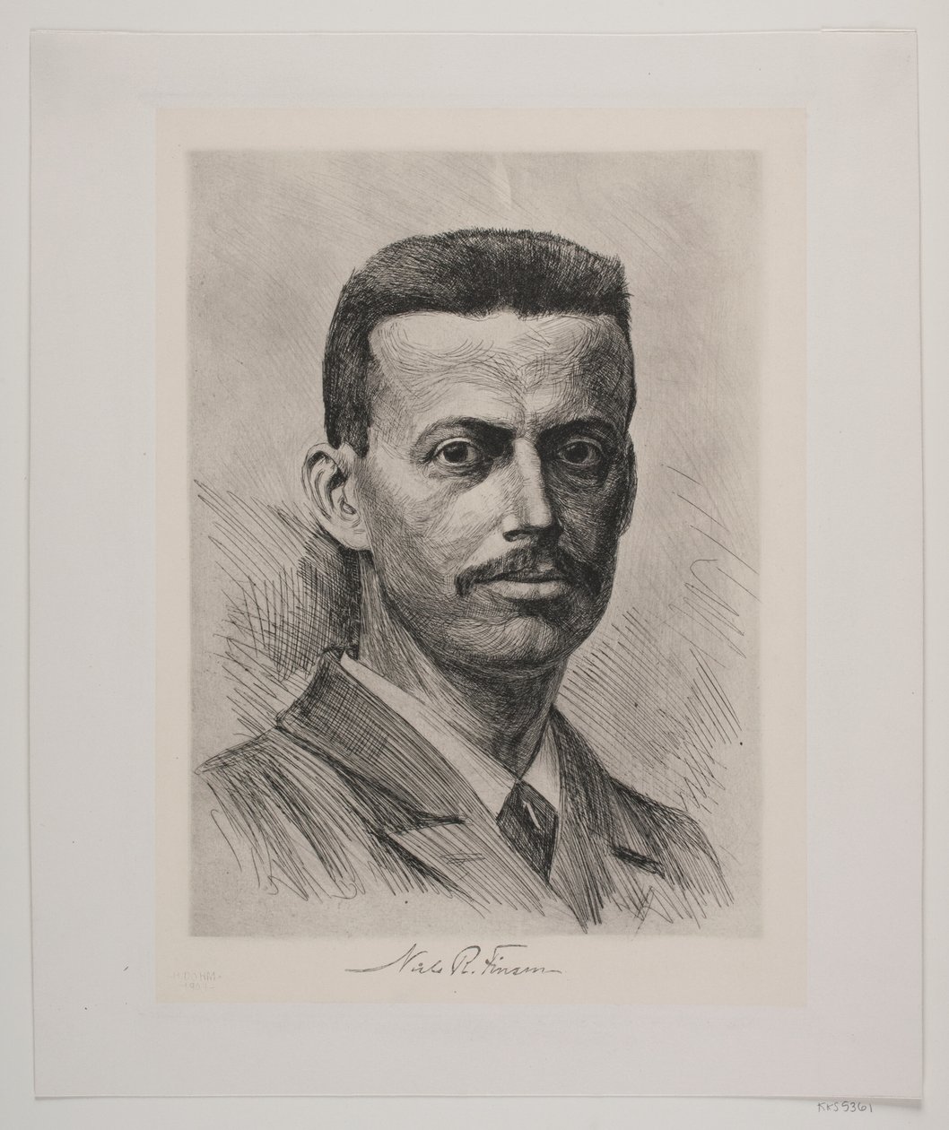 Niels R. Finsen door Heinrich Dohm