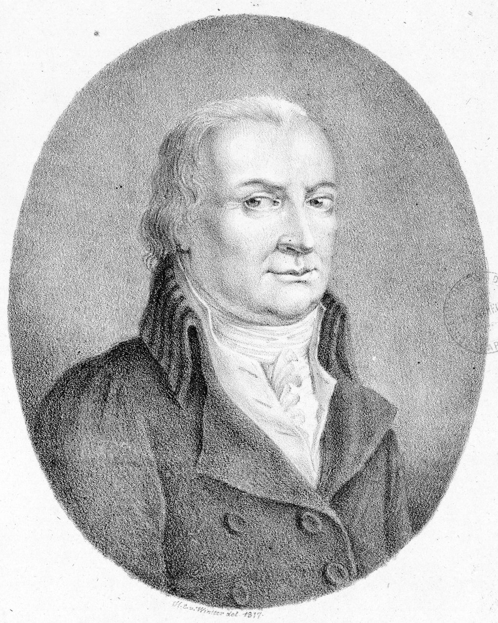 Afgebeelde persoon:  Franz Bühler door Heinrich Eduard Winter