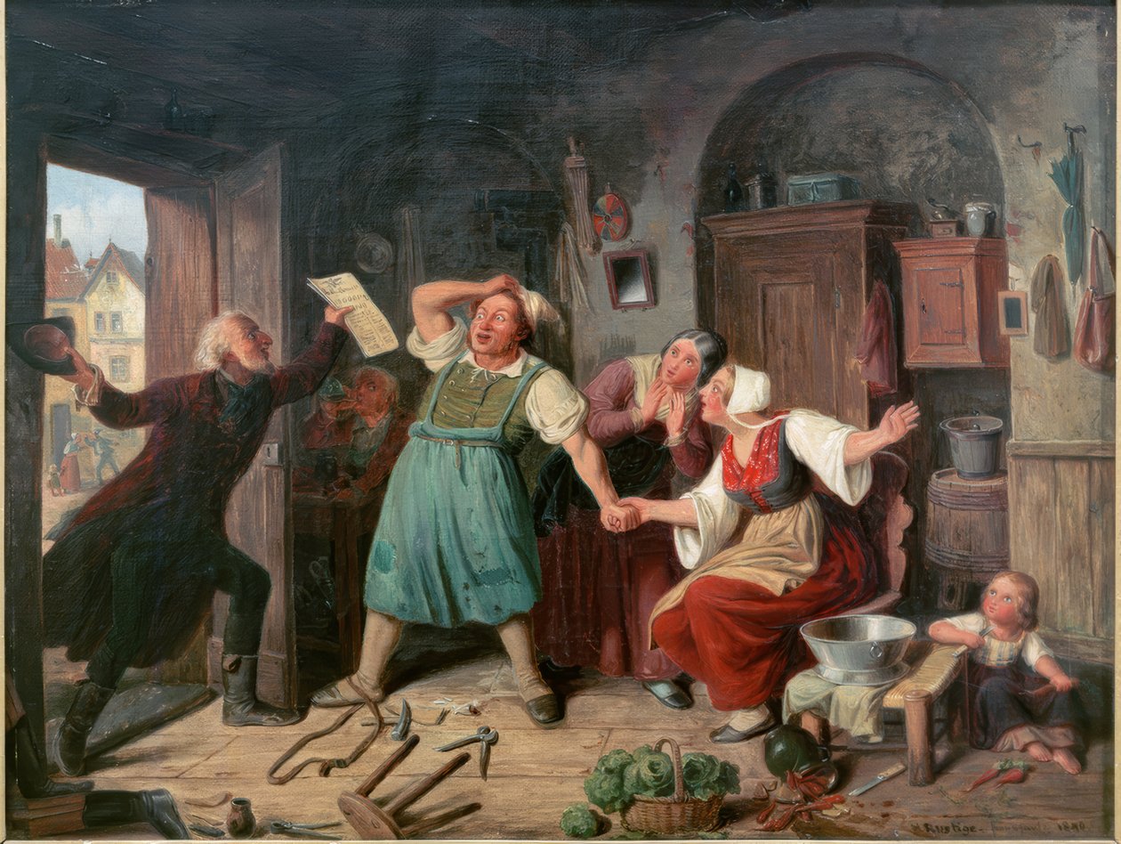 Het grote lot door Heinrich Franz Gaudenz von Rustige
