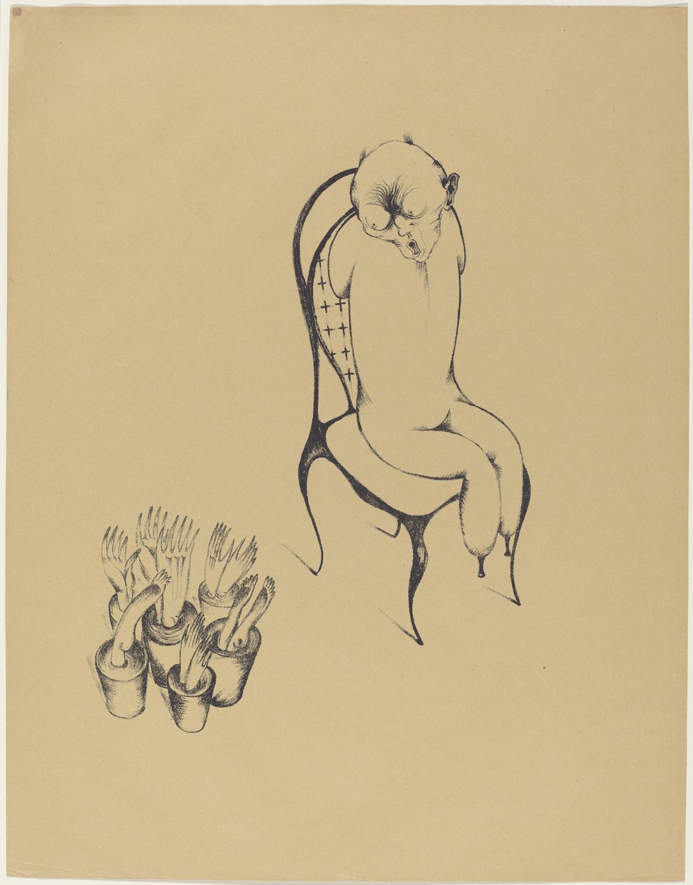 Hallucinaties door Heinrich Hoerle