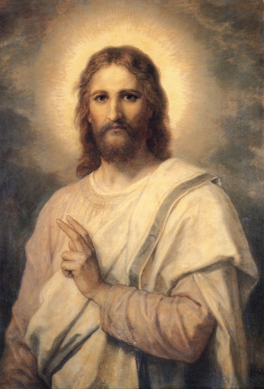 Jezus Christus - Hofmann door Heinrich Hofmann