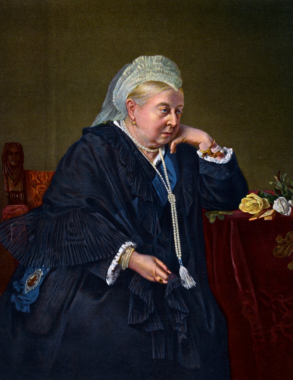 Koningin Victoria in 1899, 1901 door Heinrich von Angeli