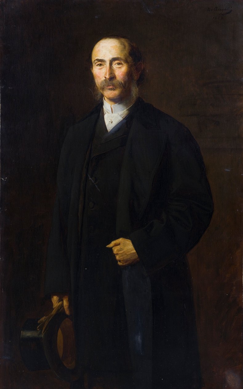 Sigmund Trebitsch door Heinrich von Angeli