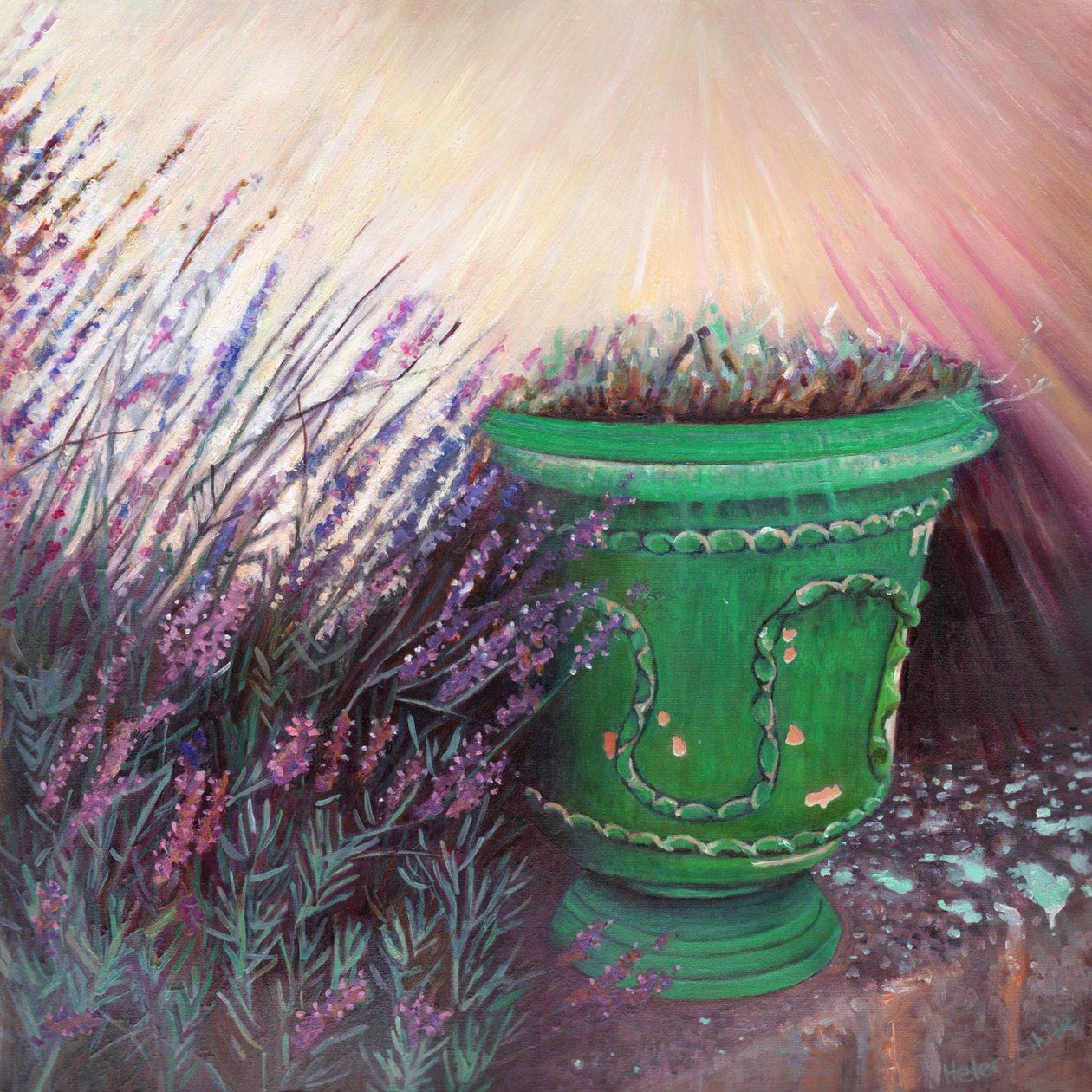 Provençaalse tuin II, 2014 door Helen White