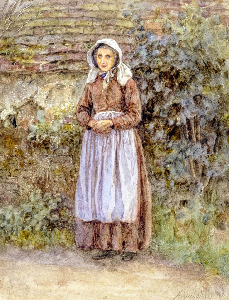 Een Witley-boer door Helen Allingham