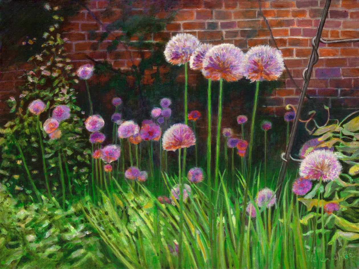 De ommuurde tuin door Helen White