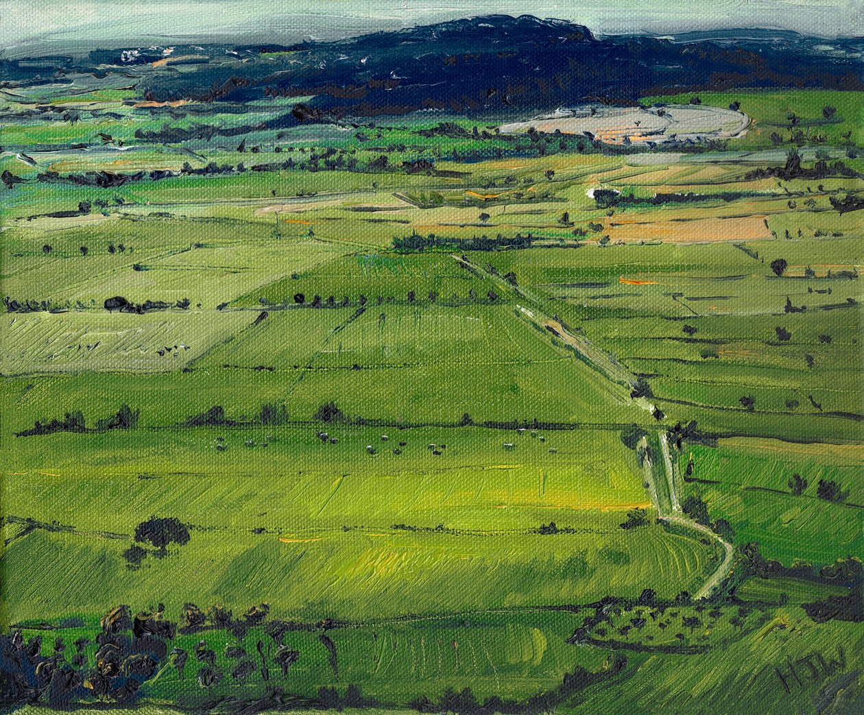Uitzicht vanaf de Tor I, 2008 door Helen White