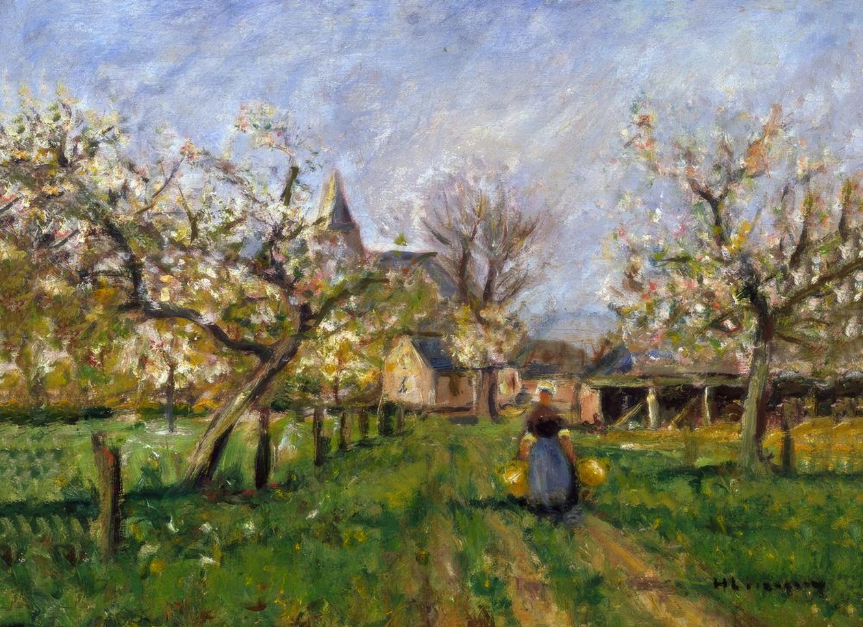 Fruitbloesem door Helmuth Liesegang