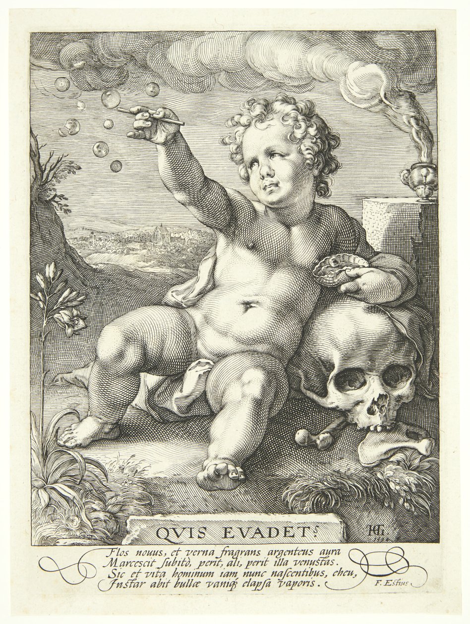 Allegorie over de vergankelijkheid van het leven (